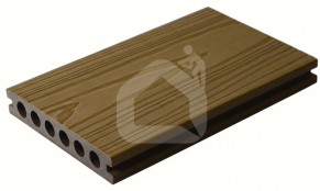 WPC terases dēļi ar apaļām dobumiem MIKKO, 23×140×3600 mm (dažādas krāsas)