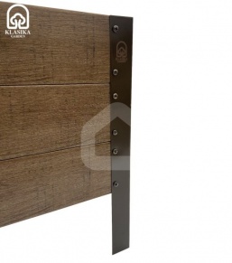 GPPS модульная приподнятая грядка KLASIKA Woodlook (лестница)