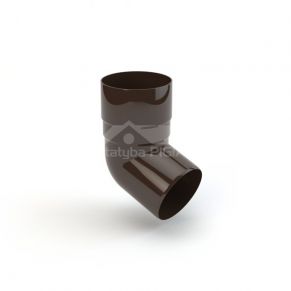 90 mm līkums 67,5°, GAMRAT (PVC)