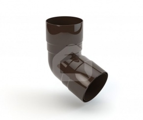90 mm divsavienojuma līkums 67,5°, GAMRAT (PVC)