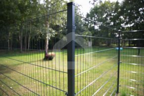 2D žoga segments, 2,5x1,23 m, 200x50 mm, ø6/5/6 mm, ZN+RAL7016