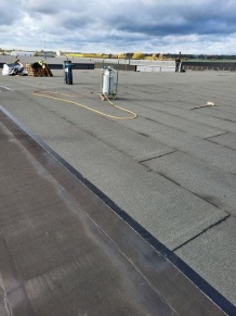 Bitumena jumta segums, RavaProof DIAMOND STANDART SBS, 4 mm (-15C) Dark grey, virsklājs