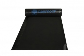 Битумная кровля, RavaProof DIAMOND SBS, 3 мм (-20C) Черный песок, подложка