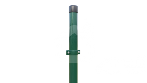 Žoga stabs, apaļš, Ø38 mm, H 2,0 m (sienas biezums 1,2 mm), ar PVC stiprinājumu
