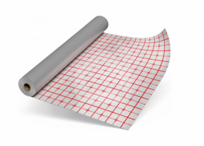 Grīdas plēve MIKKO ALUFLOOR 110 gr./m², 1,0 m x 50 m = 50 m²