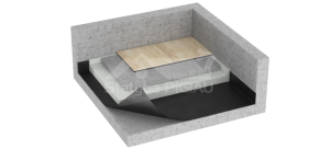 Tvaika barjeras plēve Eurovent BAU 200 gr/m², 4 m x 25 m = 100 m²