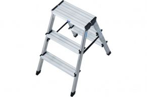 Divpusējas alumīnija kāpnes DOPPLO 2x3 (120397)
