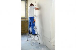 Divpusējas alumīnija kāpnes 2x4 (120403)