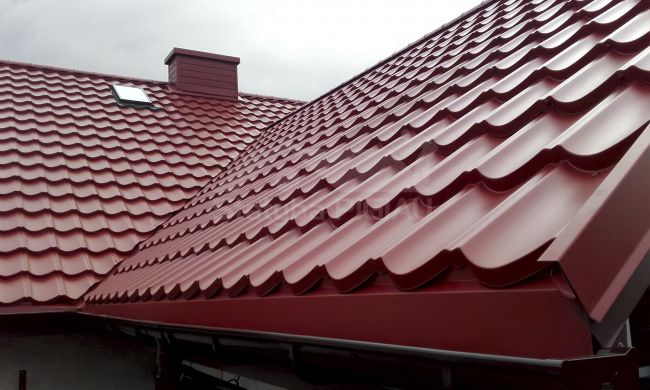 Bratex Metāla dakstiņu moduļa jumts, Scandinavia