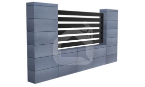 FINI betona žoga bloks PF3, 500 × 200 × 200 mm (dažādās krāsās)