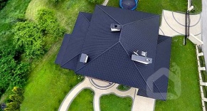 Metāla dakstiņu moduļa jumts Flamenco H2, Super Gloss