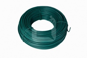 Žoga tīkla spriegošanas stieple, ø2,60 mm, 100 m, ZN+RAL