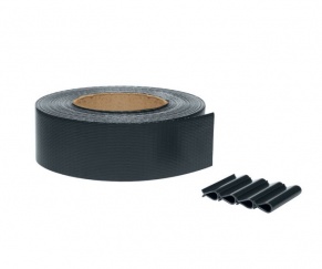 Žoga segmentu lente MIKKO 47,5 mm x 35 m + 28 gab. turētāji (450 g/m²), PVC