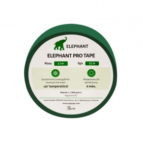 Армированная герметизирующая лента ELEPHANT PRO, 50 мм x 25 б.м.