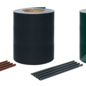 Žoga segmentu lente MIKKO 190 mm x 35 m + 28 gab. turētāji (450 g/m²), PVC