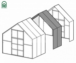 Siltumnīca HOUSE 3 (7,45 m²)