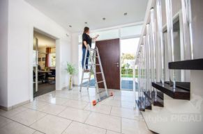 KRAUSE Daudzfunkcionālās alumīnija kāpnes TriMatic (2x6 pakāpieni) 129901
