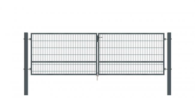 Vārti, 5 mm segmenta pildījums, divviru, 5000x1200 mm