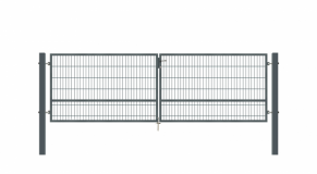 Vārti, 5 mm segmenta pildījums, divviru, 4000x1200 mm