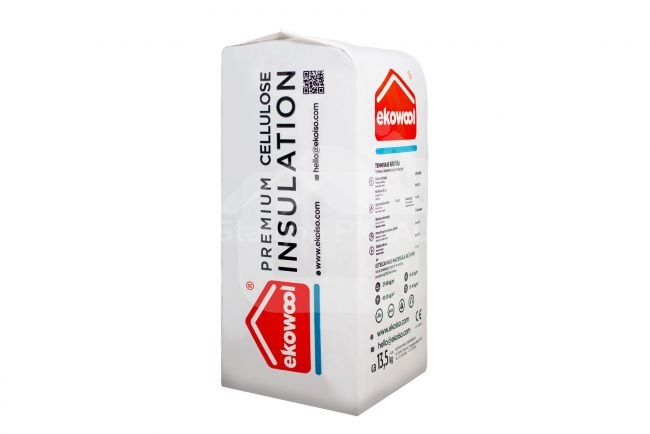 Celulozes siltumizolacijas beramā vate Ekowool premium 13,5 kg