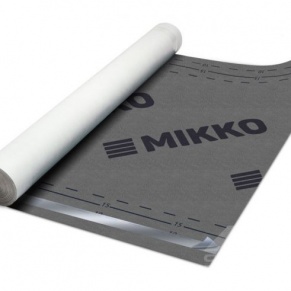 Difūzijas plēve MIKKO 160 gr./m², SK2 (lipīgās malas), 1,5 m x 50 m = 75 m²