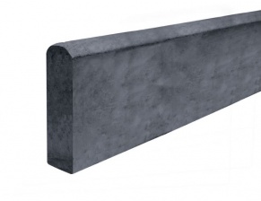 Pasēta, betona, gluda 2500x200x50mm, grafīts