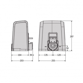 Автоматика для откатных ворот Deimos 600 230V MAG