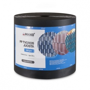 Segmentālā žoga lente MIKKO 190 mm x 35 m, 550 g/m²