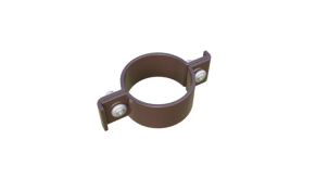 Skava apaļam stabam, ø38 mm. Taisna, tērauda