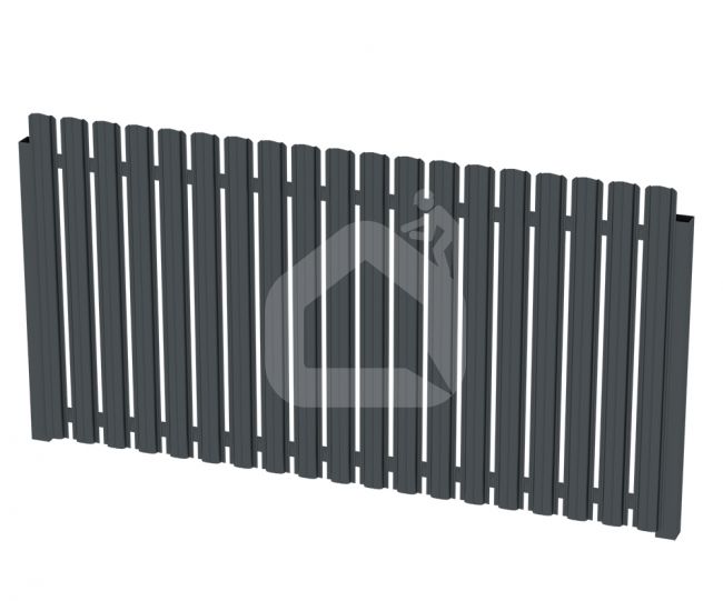 Horizontalais Profils 20x40 mm, L2.0 m., siena:1.3 mm