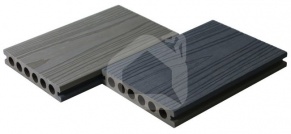 WPC terases dēļi ar apaļām dobumiem MIKKO, 23×140×3600 mm (dažādas krāsas)