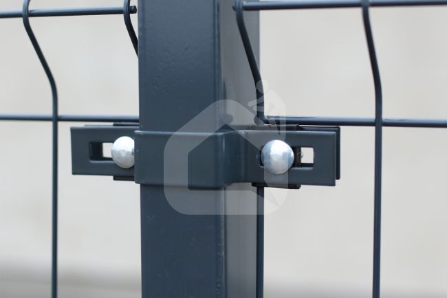 Segmentu skava 80x80 mm, taisna, tērauds