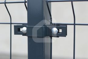 Segmentu skava 80x80 mm, taisna, tērauds