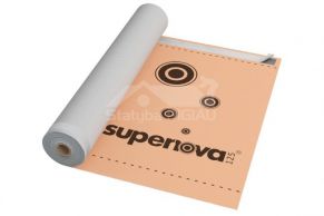Difūzijas plēve SUPERNOVA 125 gr./m², 1,5 m x 50 m = 75 m²
