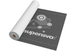 Difūzijas plēve SUPERNOVA 135 gr./m², 1,5 m. x 50 m. = 75 m²