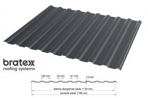 BRATEX Trapeciveida profils T-14