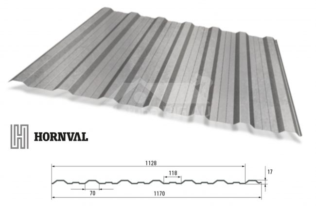 Trapeciveida profils T-18 PLUS MAX