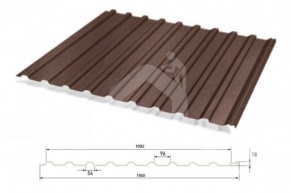 Trapecveida profils T-18 RAL8017