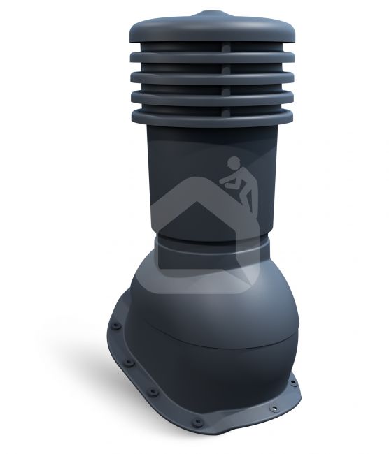 Ventilācijas skurstenis VENTOS X, 150D, METĀLS B26, universāls