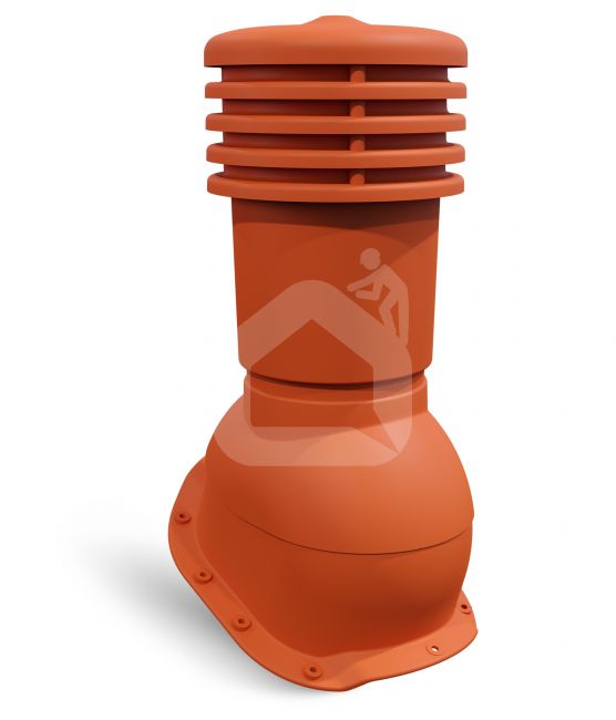 Ventilācijas skurstenis VENTOS X, 150D, METĀLS B26, universāls