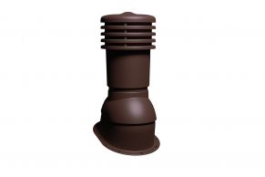 Ventilācijas jumta izvads VENTOS X, 150D,RAL8017, brūna