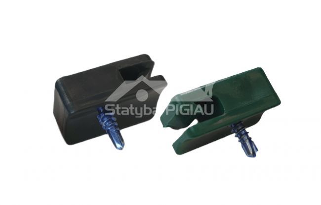 Žoga sieta turētājs, ar pašurbjošo skrūvi, PVC