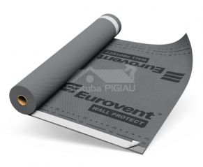 Pretvēja plēve Eurovent WALL PROTECT 100 gr./m², 1,5 m. x 50 m. = 75 m²