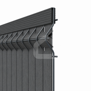 WPC vertikālās žoga līstes, 1230 mm