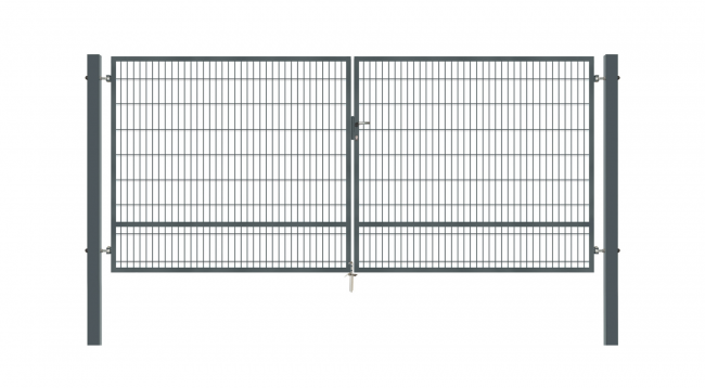Vārti, 5 mm segmenta pildījums, divviru, 4000x1700 mm