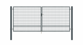 Vārti, 5 mm segmenta pildījums, divviru, 4000x1700 mm