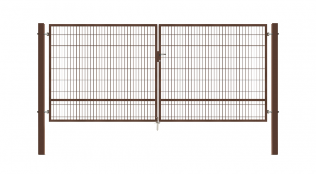 Vārti, 5 mm segmenta pildījums, divviru, 4000x1700 mm