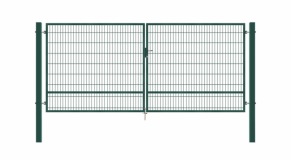Vārti, 5 mm segmenta pildījums, divviru, 4000x1700 mm