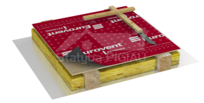 Difūzijas plēve Eurovent X-STRONG 250 gr./m², SK2 (lipīgas malas), 1,5 m. x 30 m. = 45 m²