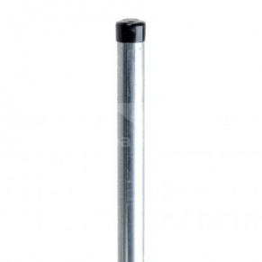 Столб для забора, круглый, ø38 мм, H2,0 м, стенка: 1,2 мм, ZN (цинк)